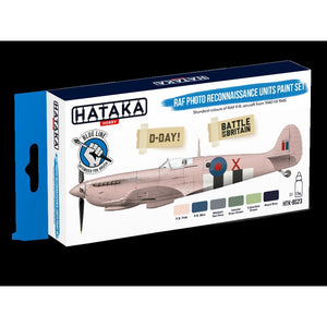 Hataka HTK-BS23 RAF Photo Reconnaissance Units paint set (6x17ml) – imagen 3