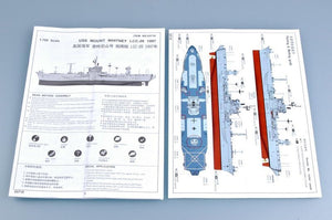 Trumpeter 05719 USS MOUNT WHITNEY LCC-20 1997 1/700 – image 4
