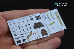 Quinta Studio QD48205 Spitfire Mk.II 3D-Printed &amp;amp; coloured Interior on decal paper (Eduard) 1/48 – Bild 2