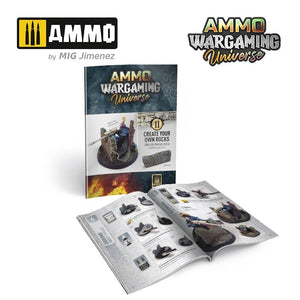 Ammo of Mig 6930 AMMO WARGAMING UNIVERSE Book 11 – Create your own Rocks (English, Castellano, Polski) – immagine 2