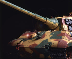 Tamiya 56018 R/C GERMAN HEAVY TANK TYPE VI KING TIGER PRODUCTION TURRET FULL-OPTION COMPLETE KIT 1/16 – Bild 7