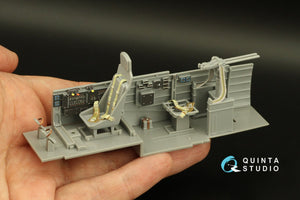 Quinta Studio QD32167 Ju 87D/G 3D-Printed &amp;amp; coloured Interior on decal paper (Hasegawa) 1/32 – imagen 8