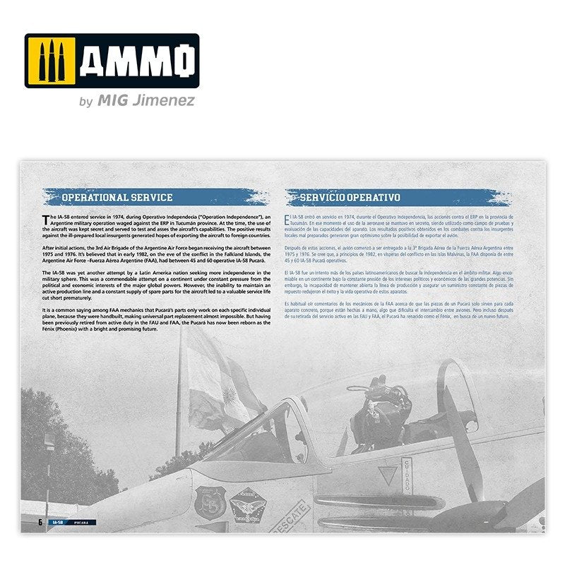 AMMO of Mig Jimenez 6025 IA-58 Pucará Visual Modelers Guide (Multilingual) – immagine 2
