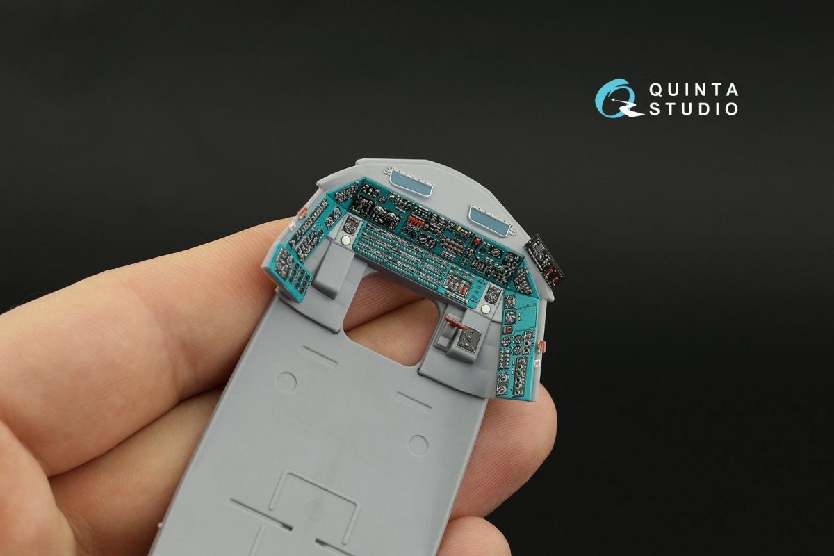 Intérieur imprimé en 3D et coloré sur papier décalcomanie Quinta Studio QD48339 Mi-8MT (Zvezda) 1/48 – image 14