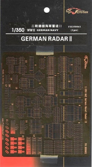 Flyhawk FH350061 WWII German Navy Radar II 1/350 – zdjęcie 2