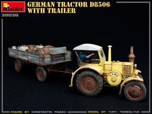 MiniArt 38038 German Tractor D8506 with trailer 1/35 – imagen 10