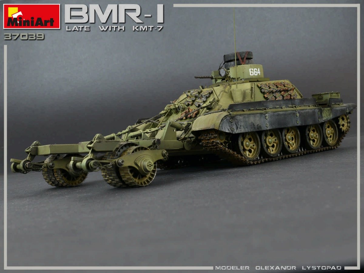 MiniArt 37039 BMR-1 Mod tardif. avec KMT-7 1/35 – image 4