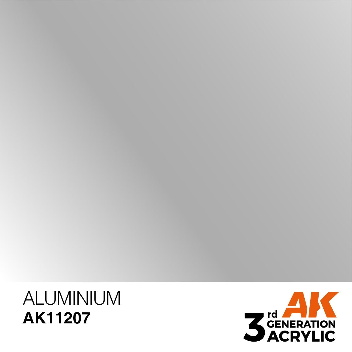AK Interactive AK11207 ALUMINUM – ​​METALLIC 17ml