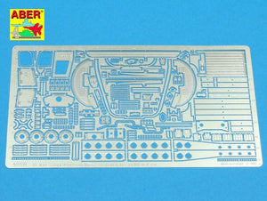 Aber 35A090 Additional set with parts for engine and suspension to german Steyr Type 1500 A/01 1/35