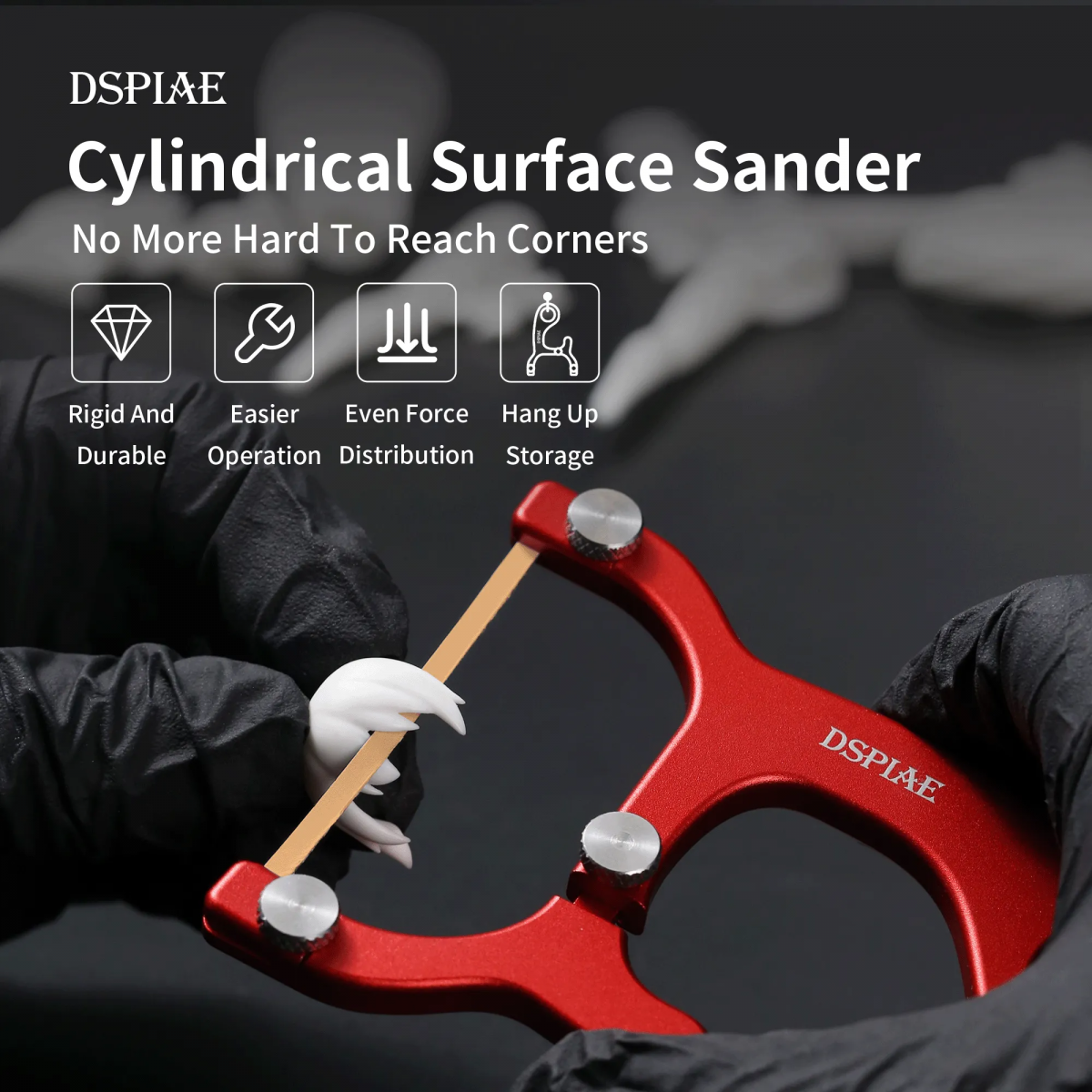 DSPIAE AT-CSS Cylindrical Surface Sander / Sandpaper Holder – image 3