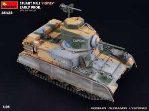 MiniArt 35423 Stuart Mk.I “Honey” Early Prod. w/Sun Shields 1/35 – imagen 9
