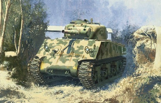 Dragon 6548 M4 (105) Howitzer Tank 1/35 – zdjęcie 2