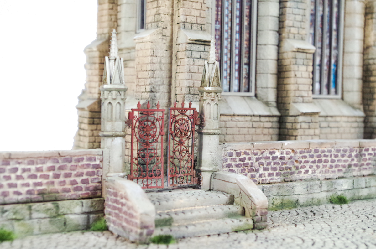 RT-Diorama 35040 Diorama Base: Church Courtyard 1/35 – imagen 6