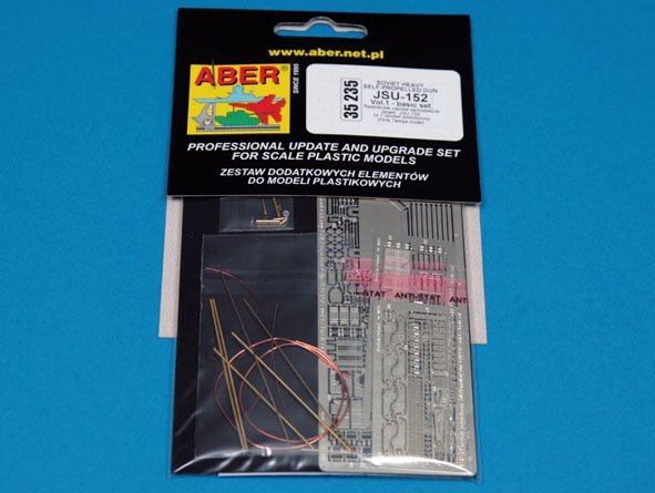 Aber 35235 Soviet heavy self-propelled gun JSU-152 - vol.1 - basic set 1/35 – immagine 7