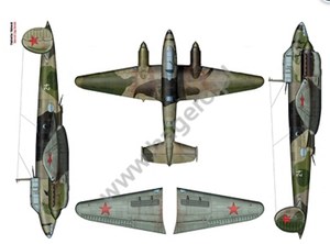 Kagero 7070 The Soviet Light Bomber Petlyakov Pe-2 EN/PL – Bild 2