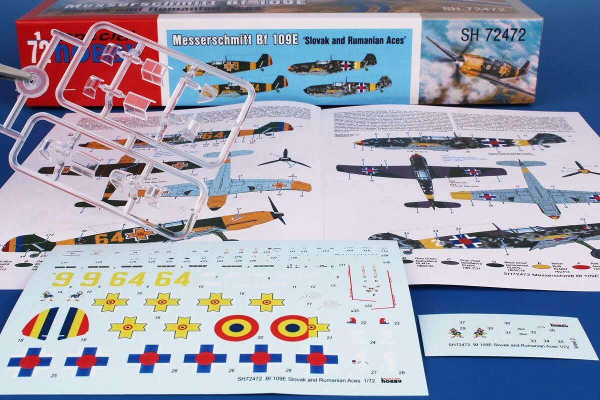 Special Hobby 72472 Messerschmitt Bf 109E ‘Slovak and Rumanian Aces’ 1/72 – imagen 7