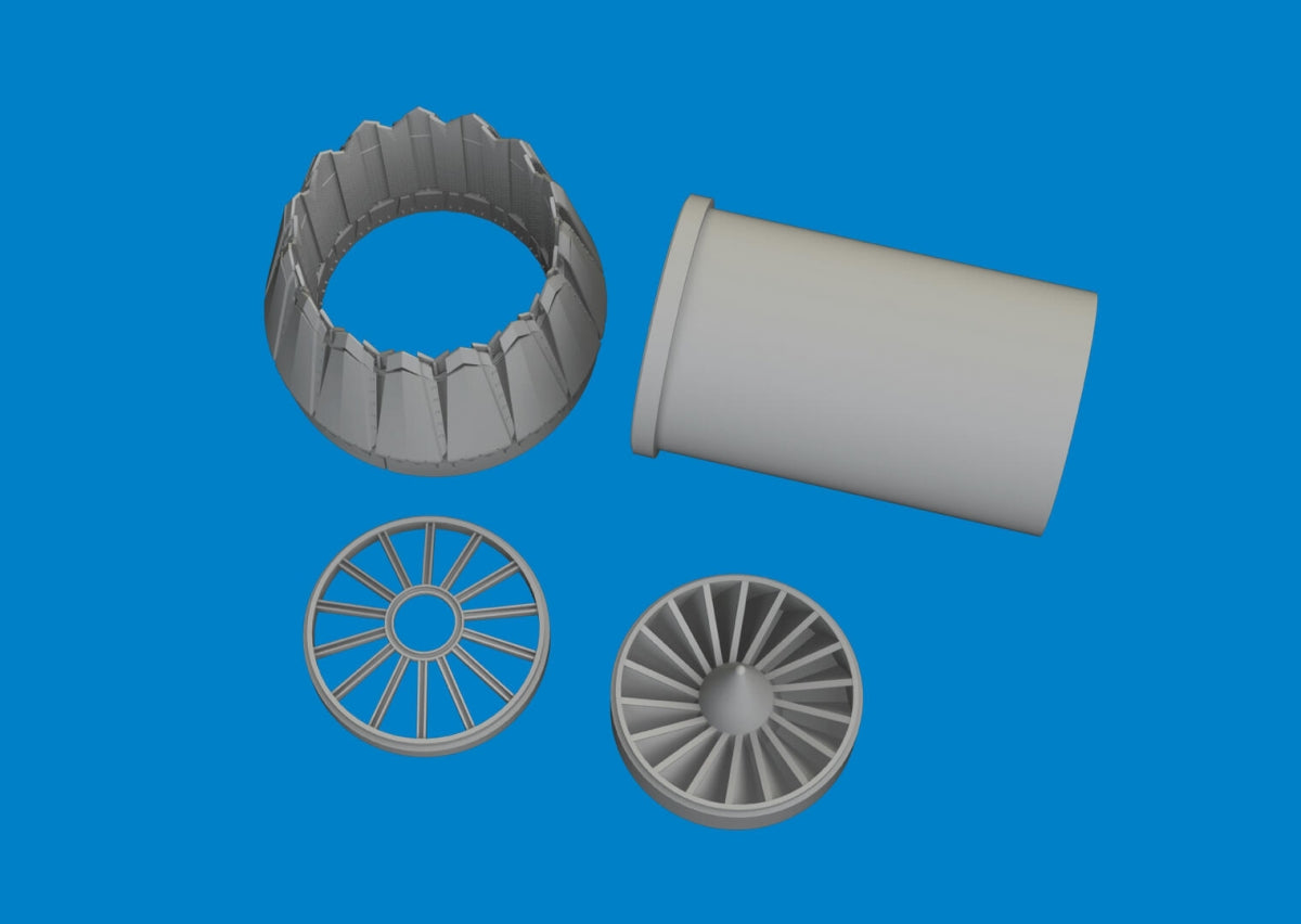 Eduard 6481087 F-35C exhaust nozzle PRINT TAMIYA 1/48 – image 3