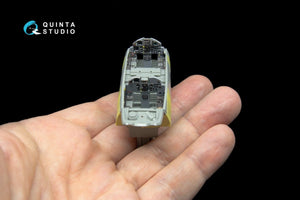 Intérieur imprimé en 3D et coloré sur papier décalcomanie Quinta Studio QD48041 F-15D (pour kit GWH) 1/48 – image 3