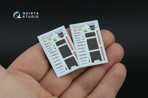 Quinta Studio QD48596 F-15E 3D-Printed &amp;amp; coloured Interior on decal paper (Hasegawa) 1/48 – imagen 6