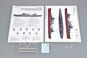 Trumpeter 05746 USS San Francisco CA-38 (1942) 1/700 – imagen 3