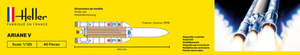 Heller 56441 STARTER KIT Ariane 5 1/125 – zdjęcie 3