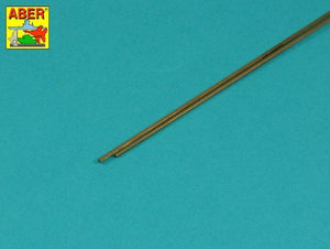 Aber HR-15 Hexagonal brass rods 1.5mm length 245mm (2 pieces)