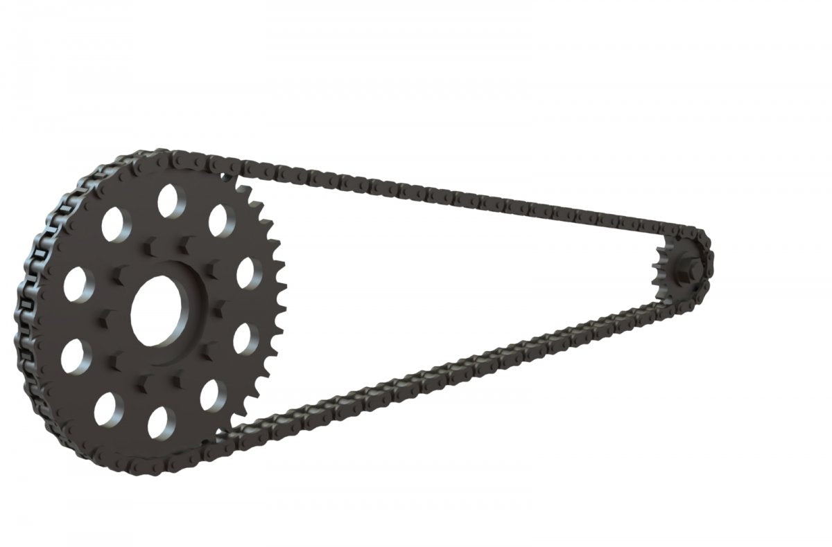 Falcon Scale Models FSM017 Yamaha YZF 500 - chain for Tamiya 14001 1/12 – image 2