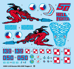 Trumpeter 02854 MIG-23MF Flogger-B 1/48 – image 3