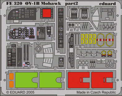 Eduard FE320 OV-1B RODEN 1/48 – zdjęcie 2