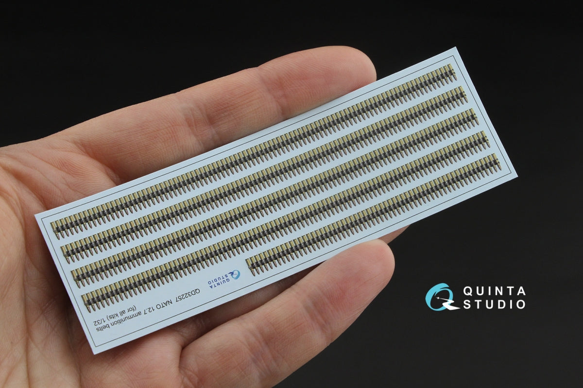 Quinta Studio QD32257 NATO 12.7 ammunition belts (All kits) 1/32 – image 5