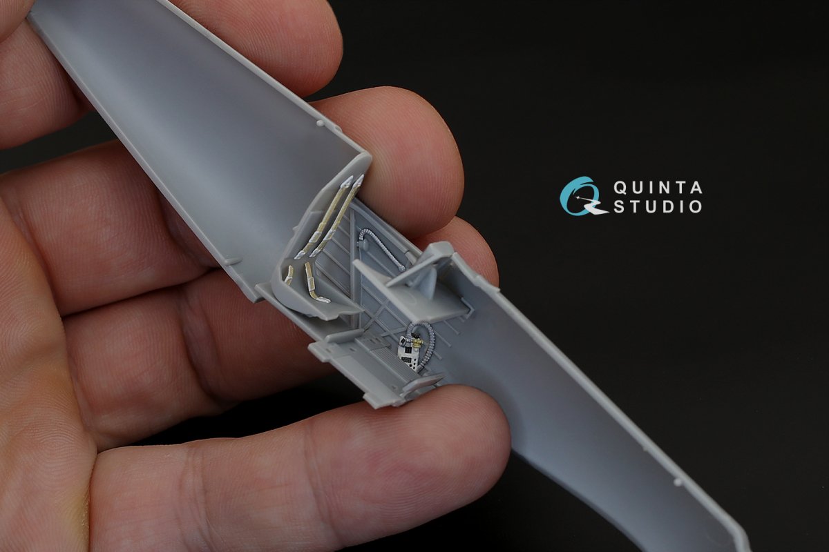 Quinta Studio QD48127 IAR-80 3D-Printed &amp;amp; coloured Interior on decal paper (for HobbyBoss kit) 1/48 – imagen 5