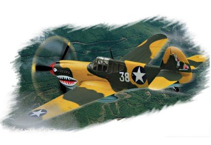 Hobby Boss 80250 P-40E &amp;quot;Kitty hawk&amp;quot; 1/72