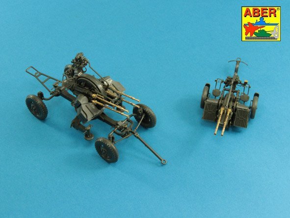 Aber 35L-222 Set of 2 barrels for Russian 14,5 mm machine guns KPVT used on ZPU-2 or ZPU-4 1/35 – imagen 8