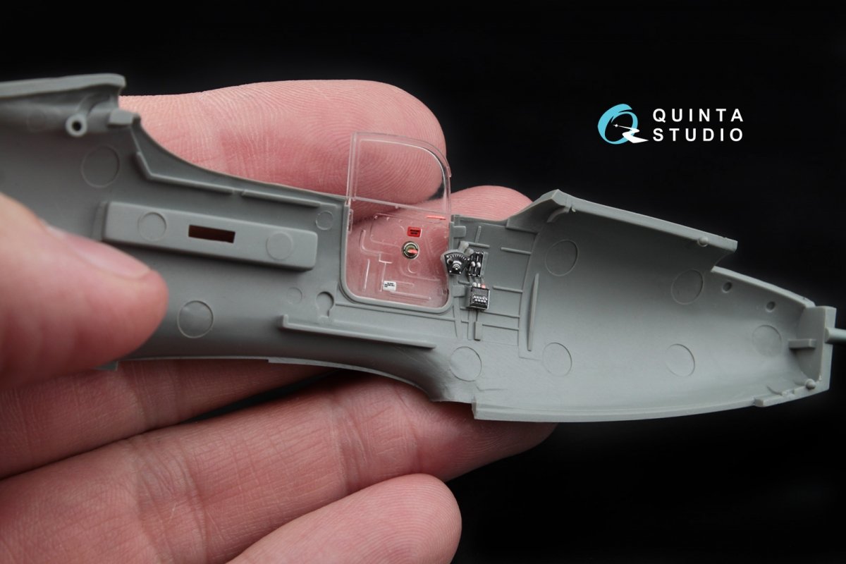 Quinta Studio QD48034 P-39Q/N 3D-Printed &amp;amp; coloured Interior on decal paper (for Hasegawa kit) 1/48 – imagen 4
