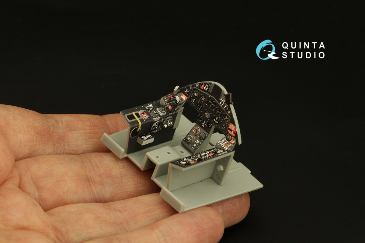 Quinta Studio QD32184 F8F-2 Bearcat 3D-Printed coloured Interior on decal paper (Trumpeter) 1/32 – imagen 12