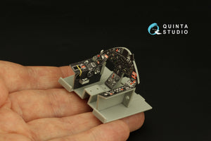 Quinta Studio QD32184 F8F-2 Bearcat 3D-Printed coloured Interior on decal paper (Trumpeter) 1/32 – imagen 12