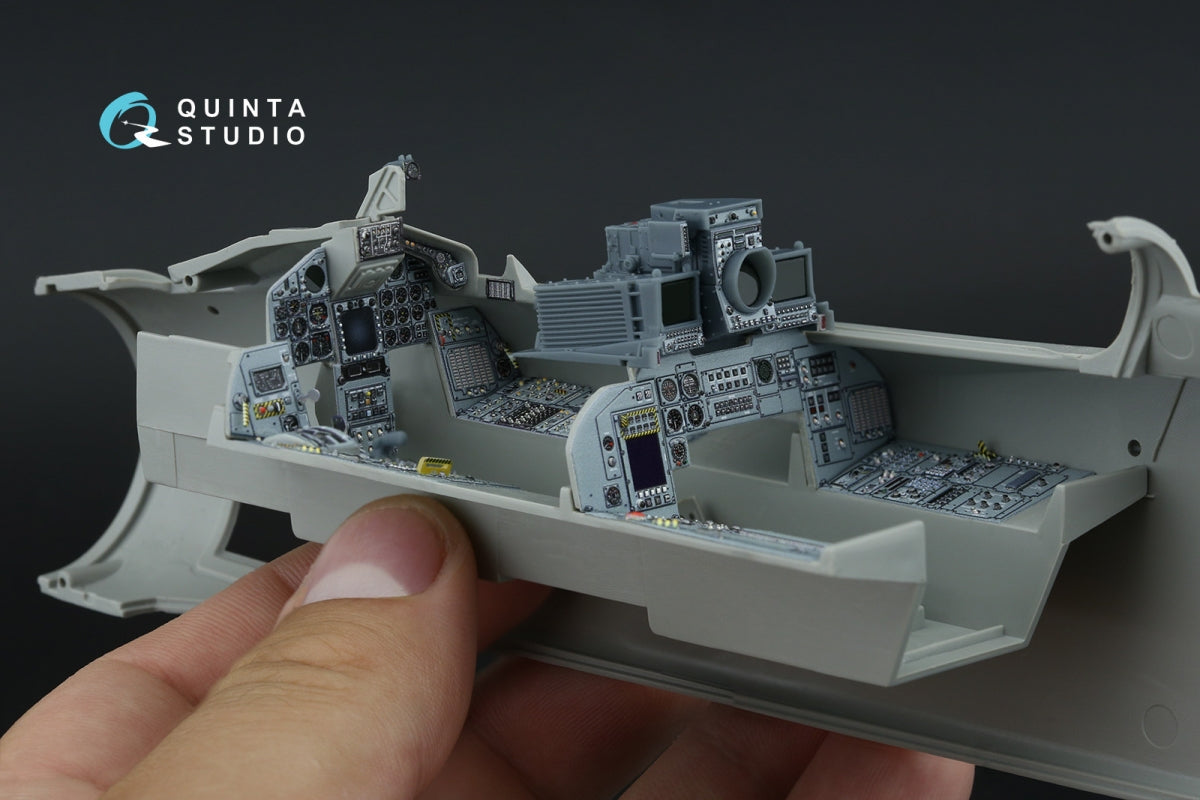Quinta Studio QDS+32231 Tornado ECR German 3D-Printed &amp;amp; coloured Interior on decal paper (Italeri) (Small version) (with 3D-printed resin parts) 1/32 – zdjęcie 10