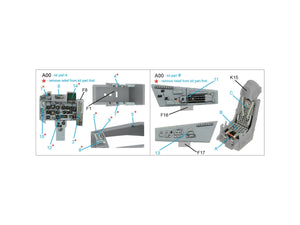 Quinta Studio QD72118 MiG-29A (NATO) 3D-Printed coloured Interior on decal paper (Trumpeter/IBG Models) 1/72 – imagen 2