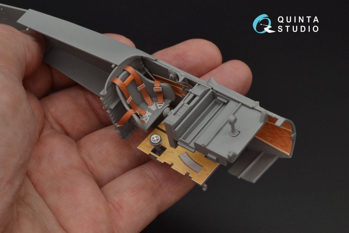 Quinta Studio QD32050 Fokker Dr.1 3D-Printed &amp;amp; coloured Interior on decal paper (for Meng kit) 1/32 – imagen 5
