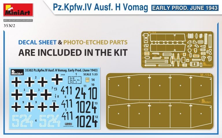 MiniArt 35302 Pz.Kpfw. IV Ausf. H Vomag 1/35 – imagen 5