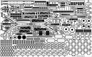 Pontos 35024FB USS BB-35 Texas 1945 Detail up set (20B Deck Blue Decl) 1/350 – immagine 13