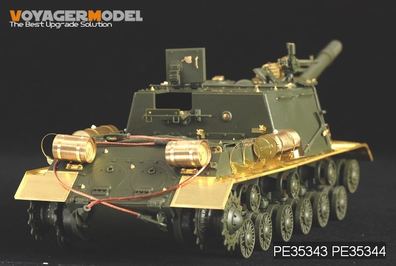 Voyager Model PE35343 WWII Russian JSU-152 Basic for TAMIYA 35303/DML 6803 1/35 – zdjęcie 10
