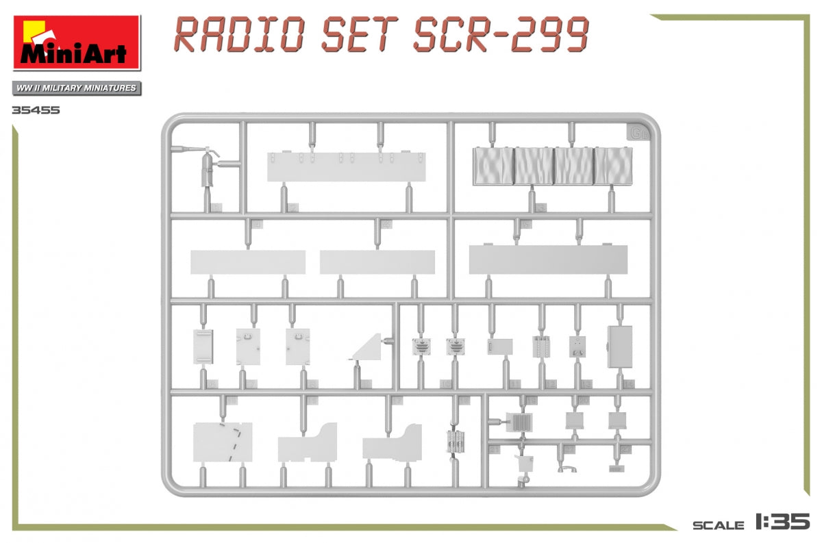 MiniArt 35455 U.S. RADIO SET SCR-299 1/35 – immagine 5