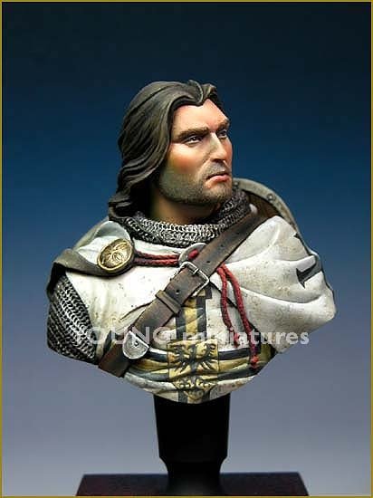 Young Miniatures YH1805 Teutonic Knight XIV Century 1/10 – imagen 6