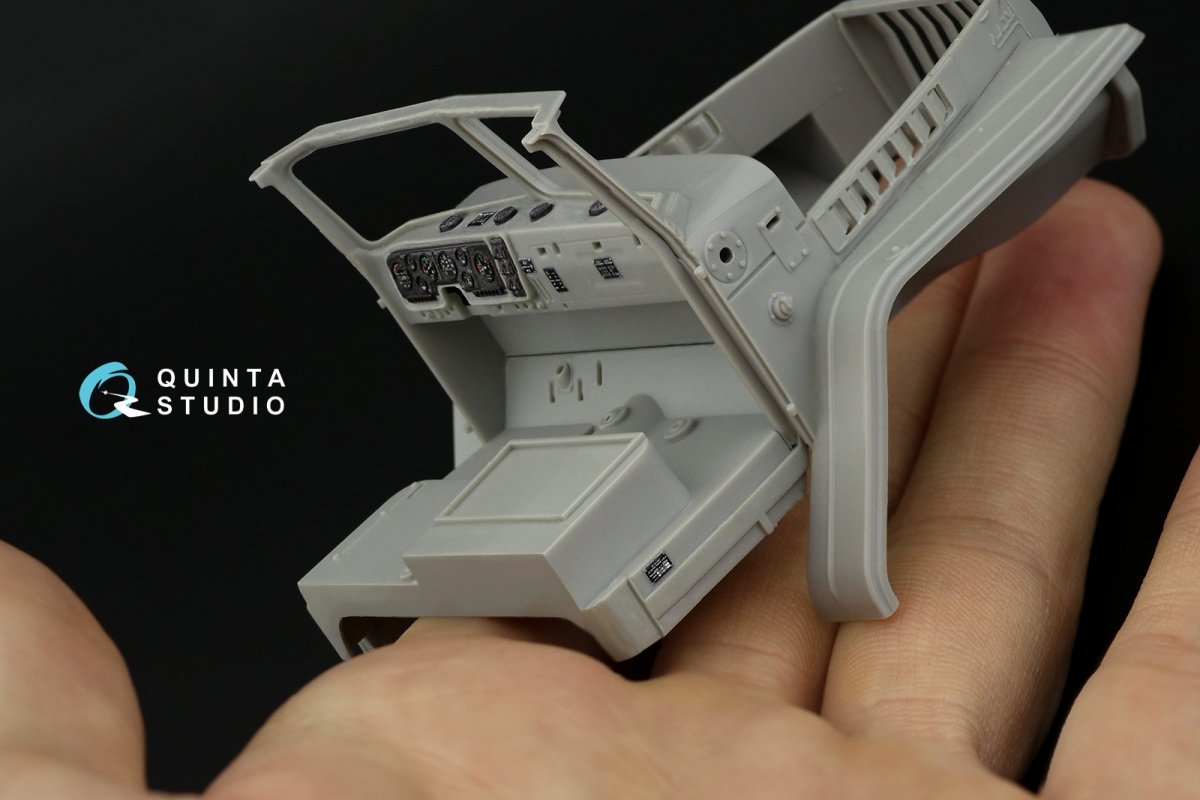 Quinta Studio QD35019 Ural-4320 3D-Printed &amp;amp; coloured Interior on decal paper ( Trumpeter ) 1/35 – imagen 3