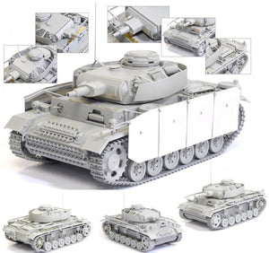 Dragon 6474 Pzkpfw. III Ausf. N w/Schurzen 1/35 – imagen 8