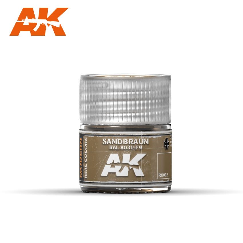AK Interactive RC092 BRUN SABLE RAL 8031-F9 10ml