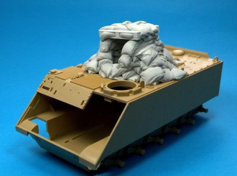 Panzer Art RE35-232 Sand armor for IDF M113 APC (heavy set) 1/35 – imagen 3