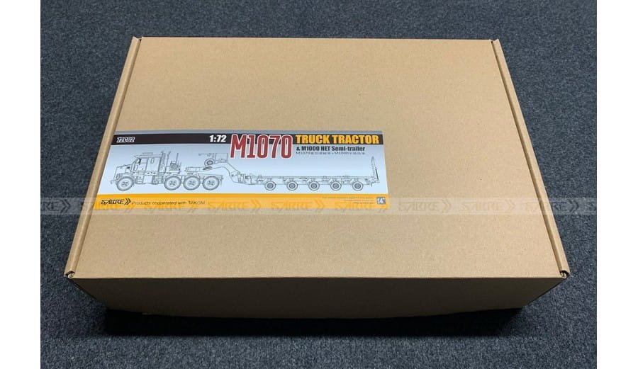 Sabre 72C02 M1070 Tractor &amp;amp; M1000 Semi-Trailer 1/72 – imagen 2