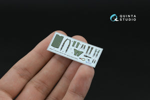 Quinta Studio QD48605 Jaguar Gr.1 3D-Printed &amp;amp; coloured Interior on decal paper (Airfix) 1/48 – zdjęcie 9